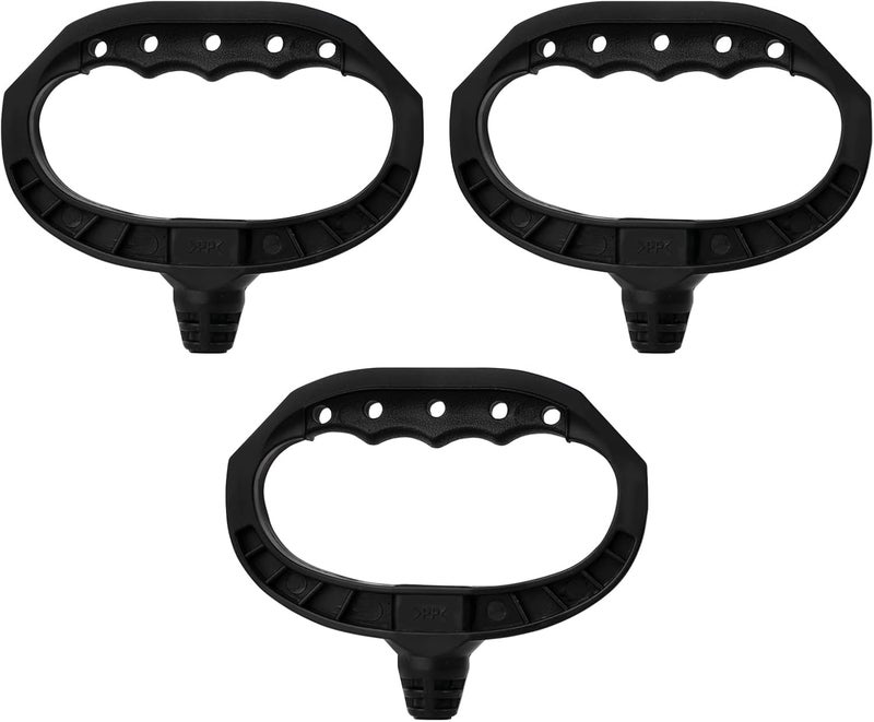 Ceukius 3 Pack Gasoline Engine Starter Handle Grip, Recoil Starter Pull Handle, Pull Starter Handle for Snowblower Lawn Mower Generator Trimmer Chainsaw - Image 1
